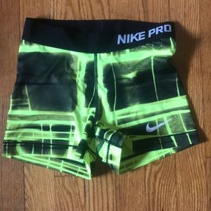 Nike Pro spandex shorts